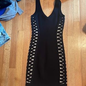 Bebe black formal dresss size XS